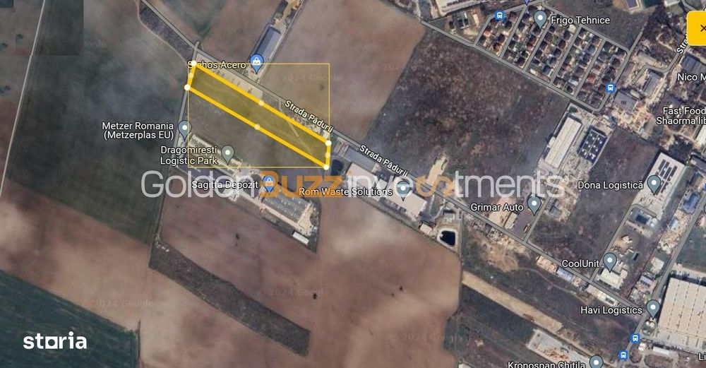 Teren Industrial | Centura București | Rudeni | Chitila |