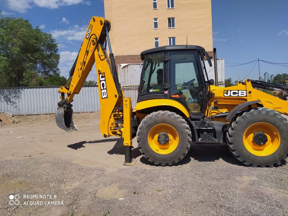 Услуги эксковатора 3в1 - Аренда экскаваторов, тракторов Караганда на Olx