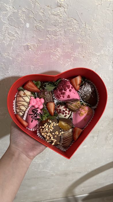 клубника в шоколаде