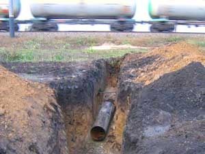 Прокол горизонтально бурение.