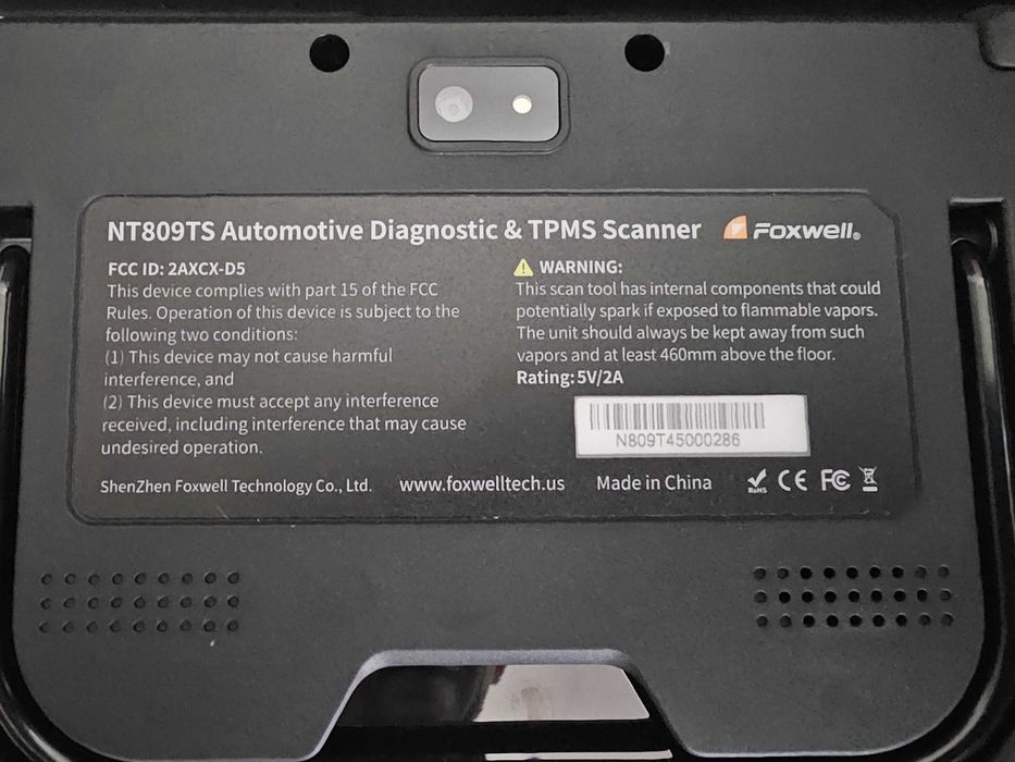Автодиагностика FOXWELL NT809TS