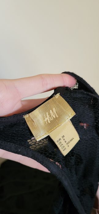 Rochie lunga de seara, tip sirenă, H&M, spatele gol