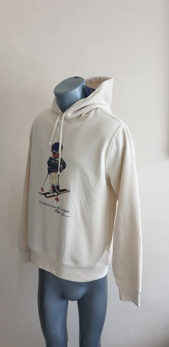 POLO Ralph Lauren Bear Hoodie Mens Size M НОВО! ОРИГИНАЛ! Мъжки Суичър