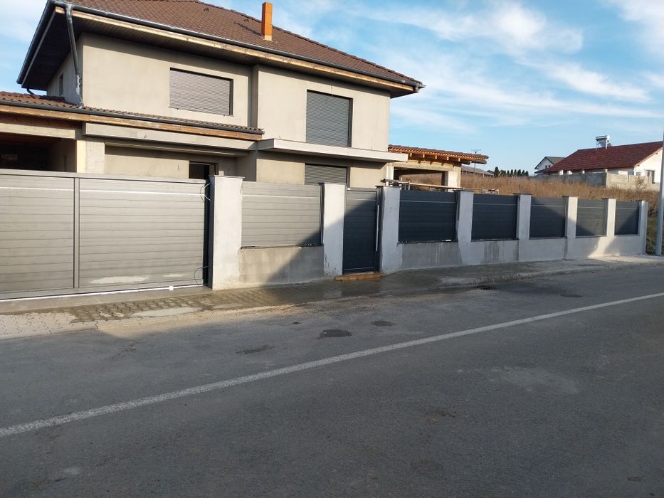 Porti si garduri din aluminiu