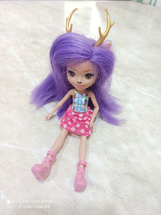 Кукла оленишка энчантималс и барби