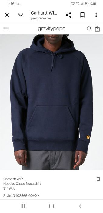 Carhartt  Sweatshirt  Mens Size М  НОВО! ОРИГИНАЛ! Мъжки - Суитшърт!