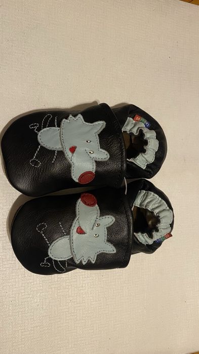 Incaltaminte interior piele naturala pt copii. Noi