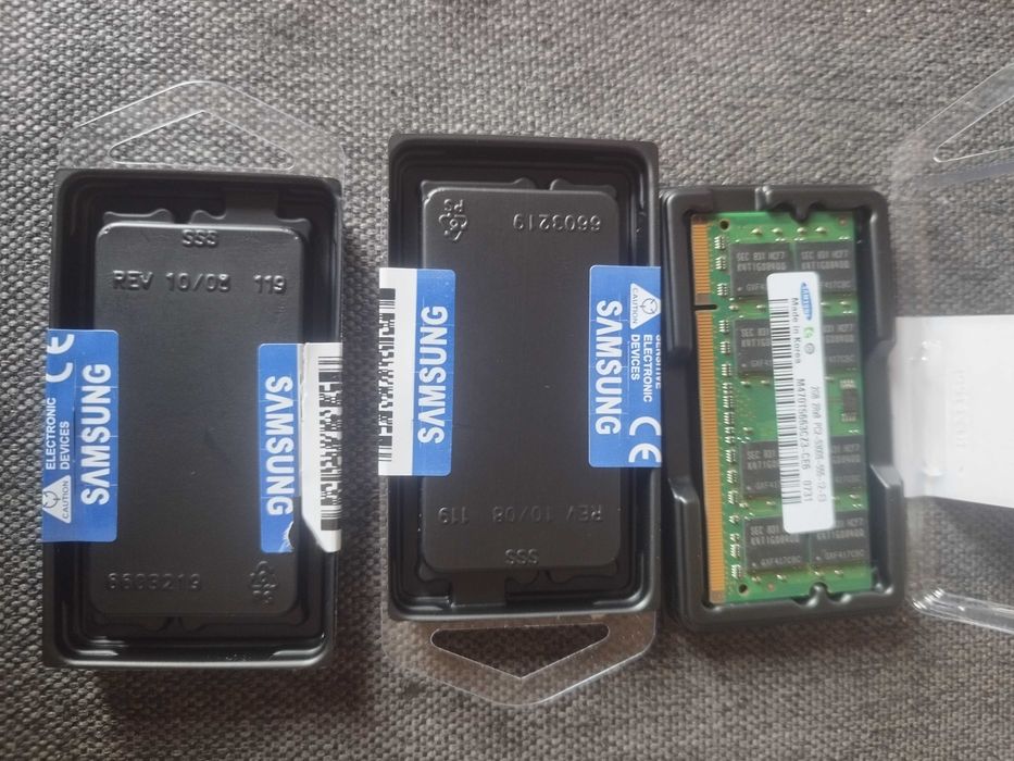 2GB DDR2/667Mhz Нова маркова памет за лаптоп - Samsung,Crucial,.