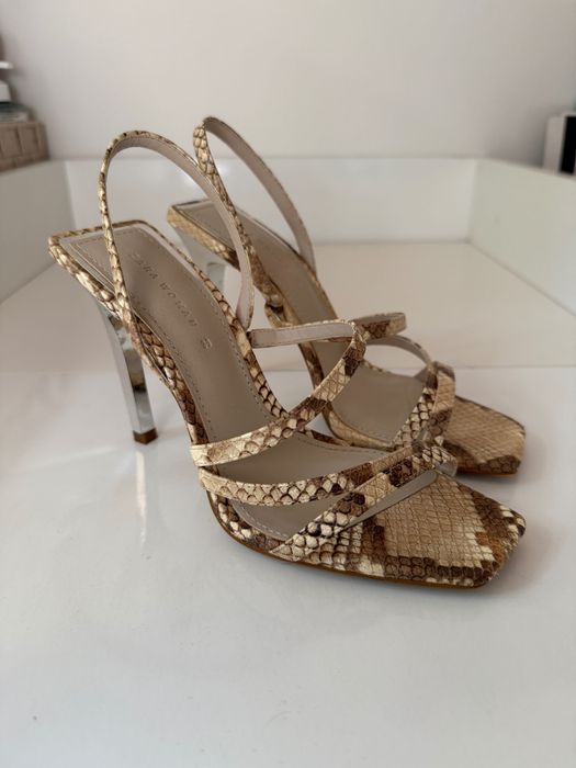 Обувки с висок ток Zara 38