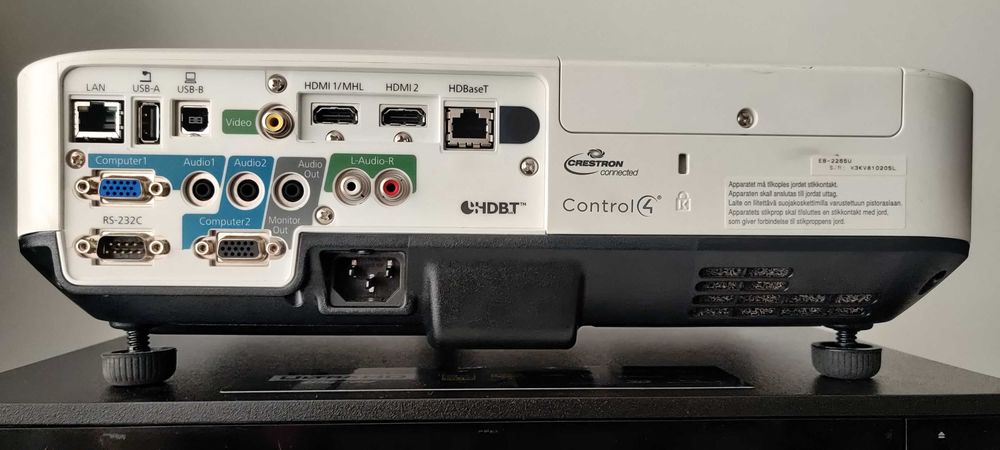 [PRO] Epson EB-2265U 5500 Lumeni WUXGA (Full HD+) Top Proiector Video