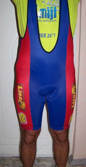 Pantaloni ciclism cu bretele mar.S-M si M/L