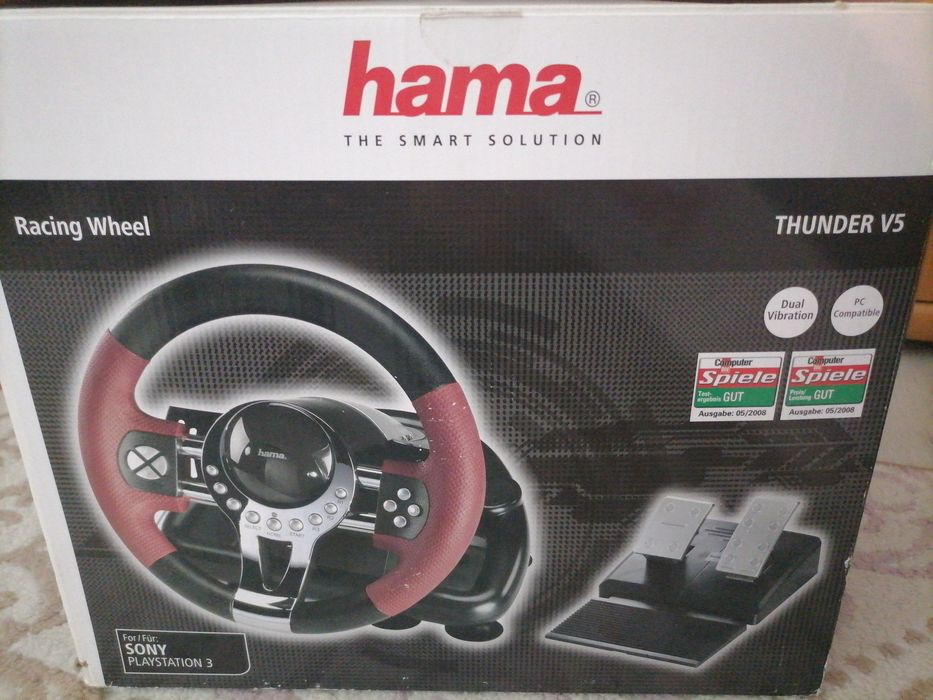 Кормило hama Racing Wheel