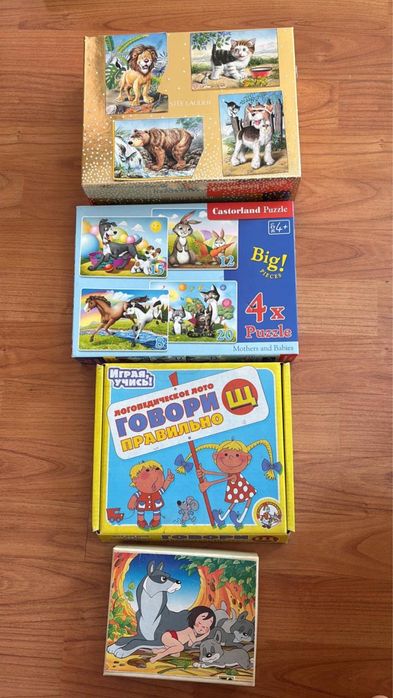 Продвм развивающие игры, лото и пазлы