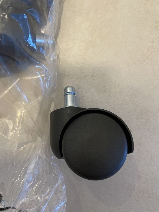 Комплект 5бр колелца за офис стол