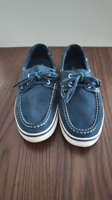Мъжки велурени мокасини Superga