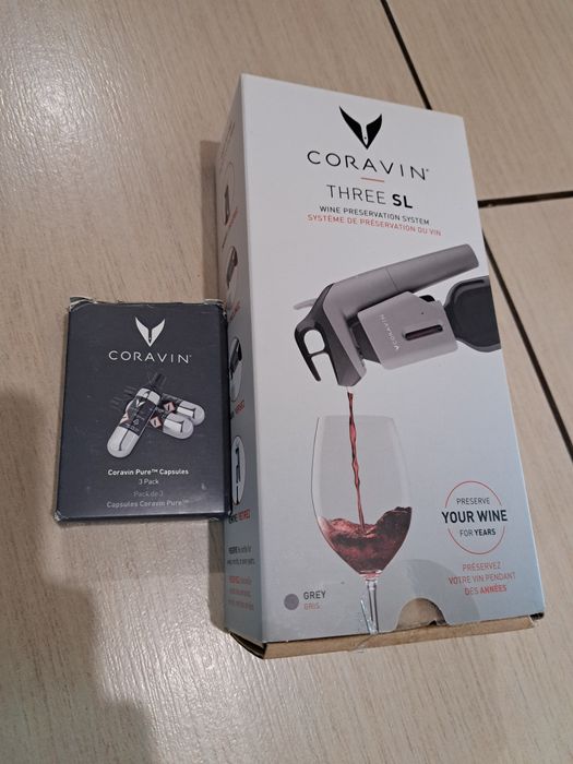 Coravin Timeless Three SL, gri (resigilat)