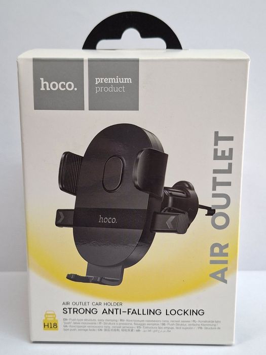Стойка за кола за вентилационния отвор държач за телефон Hoco H18