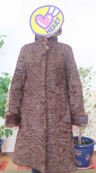 Шуба из каракуля