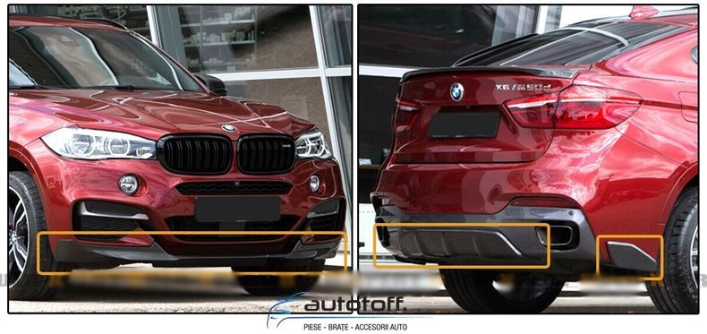 Pachet exterior BMW X6 F16 AERODINAMIC