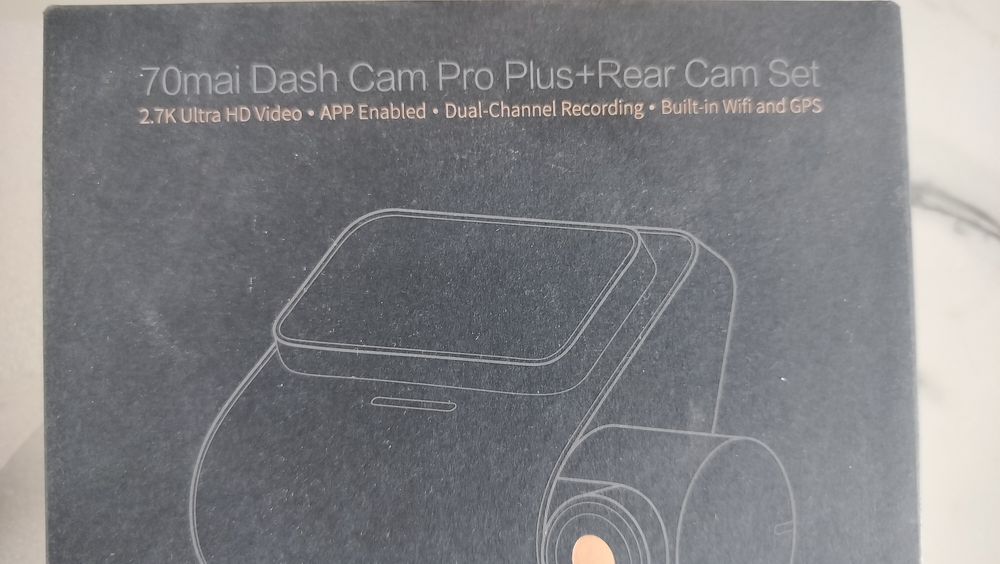 Видеорегистратор 70mai Dash Cam Pro Plus + Rear Cam Set