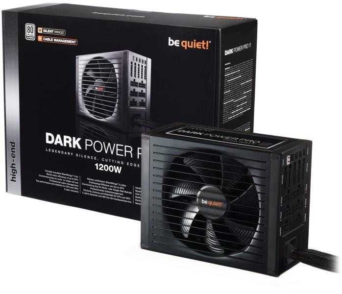 Захранване PSU be quiet! Dark Power Pro 11 1200W Platinum 1г. гаранция