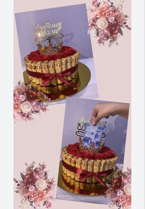 Денежные букеты на заказ