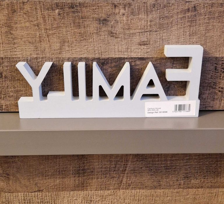 Decorațiune lemn FAMILY