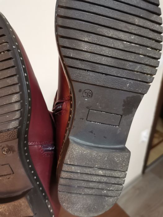 Дамски боти, естествена кожа