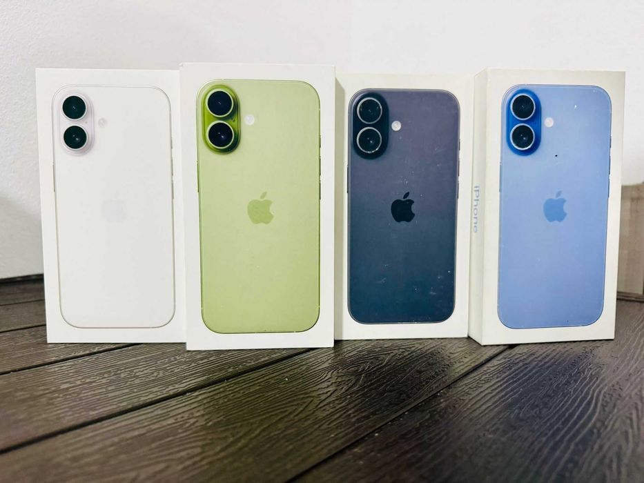 Iphone 16 - Nou, Sigilat - 128GB/256GB - Factura - Garantie -