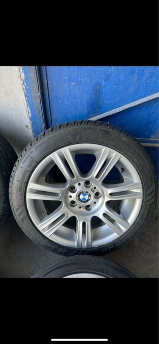 Jante Bmw seria 1 3 5 E90 E91 E92 cu cauc diferentiate 255/40/R17 OEM