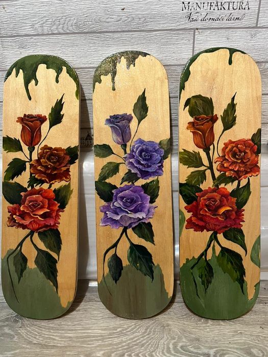 Деревянные картины ручной работы