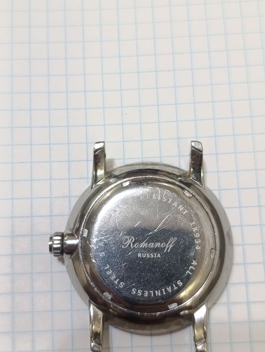 Часы Romanoff кварцевые со швейцарским механизмом . Оригинал