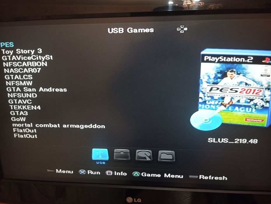 Playstation 2 slim 9000x игры с usb