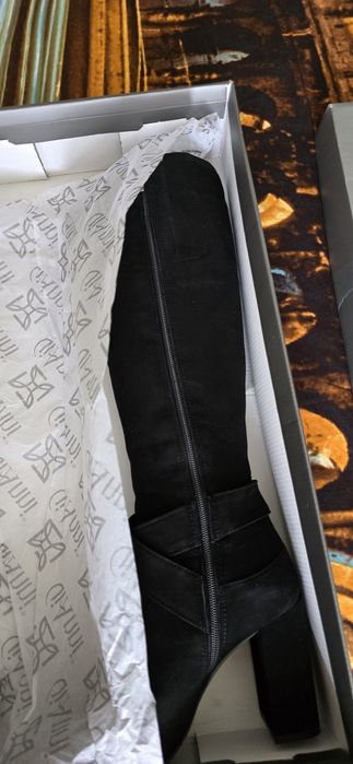 Ботуши Giani естествен велур 37 номер