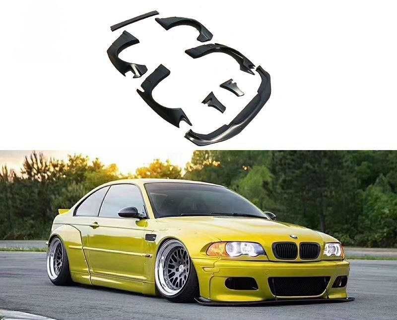 Расширение арок wild body kit на BMW e46, e36, e34 обвес, тюнинг