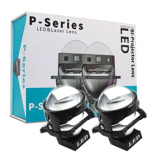 Bi-LED комплект лазерни лупи 3" за вграждане във фарове фарове - 90W, 120W или 156W