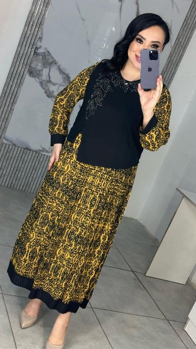 Продаётся шифоновое платье 54 размера