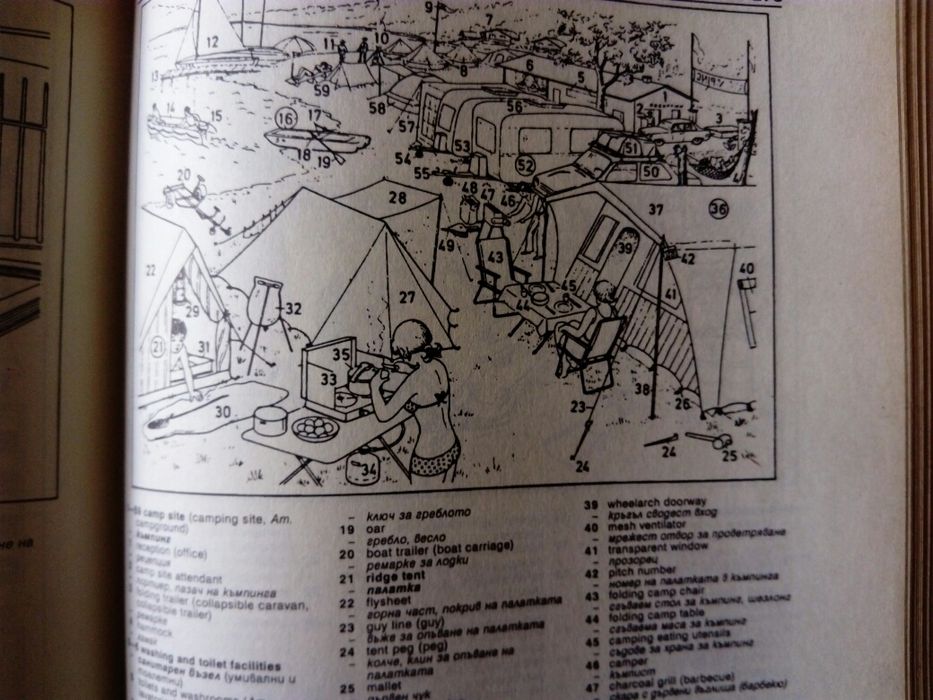 Илюстрован английско-български речник! Оксфорд издание!
