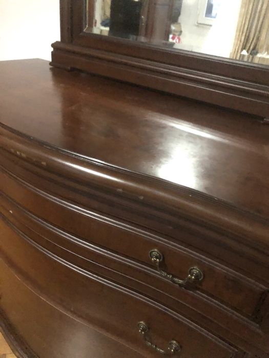 Masa de toaleta  cu oglinde  lemn/