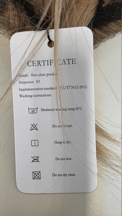 Perucă damă HAIRCUBE bob scurt ombre șaten blond, sintetică, 30 cm