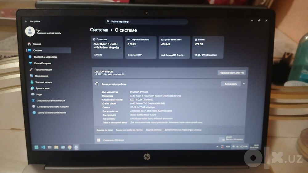 Hp ideal xolatda