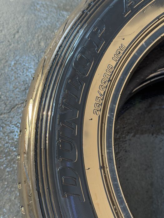 265/60/18 комплект летних шин Dunlop