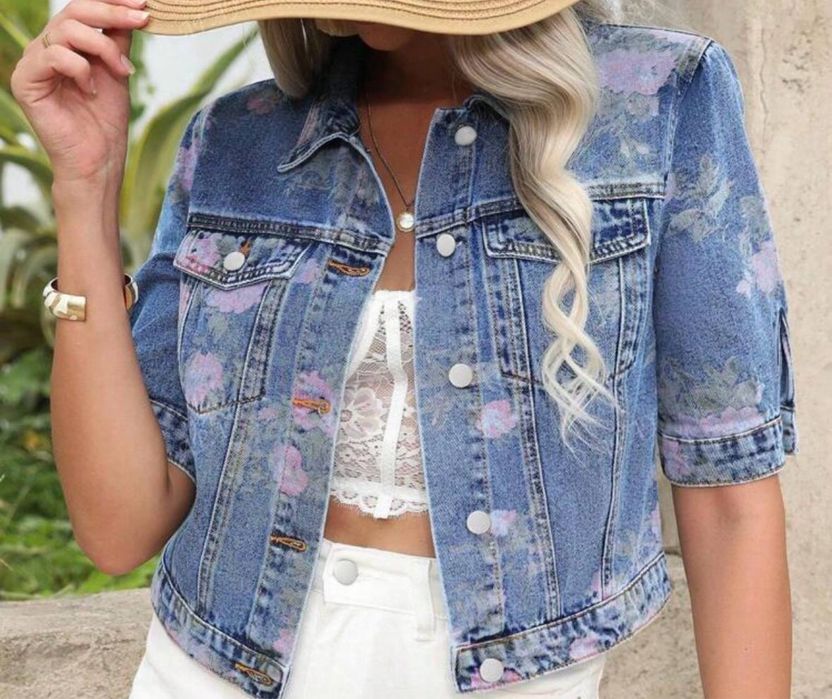 Чисто ново дънково яке