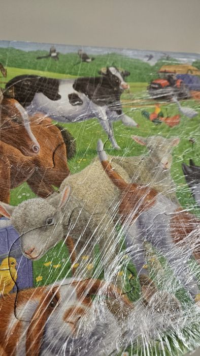 Пъзел животните от фермата 2+