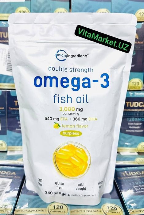 Omega 3,3000 mg,DHA + EPA,240 softgel,омега,omega, sports research