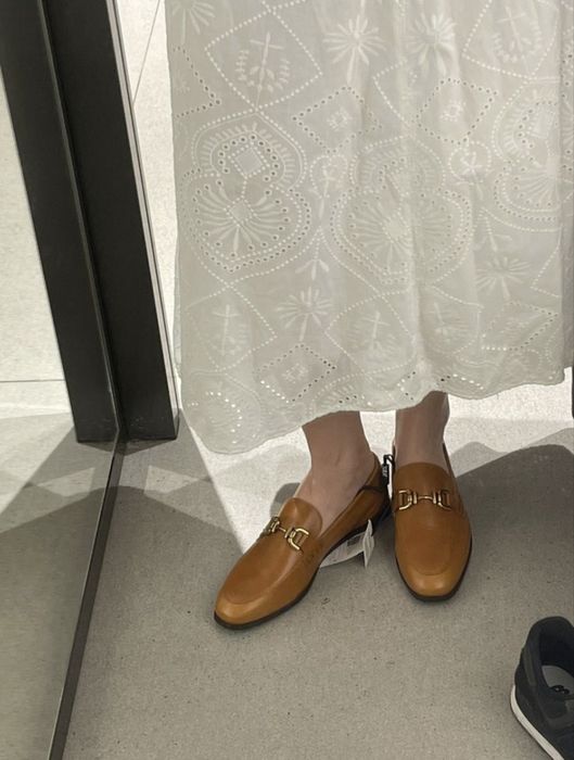 Мюли рыжие Zara 40р