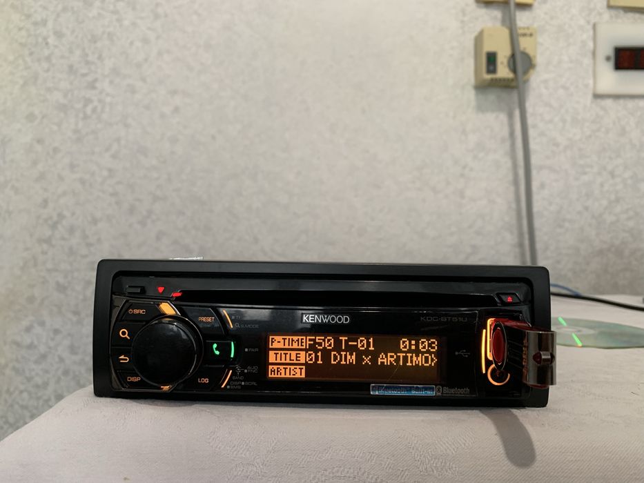 Авто Cd Kenwood Bluetooth