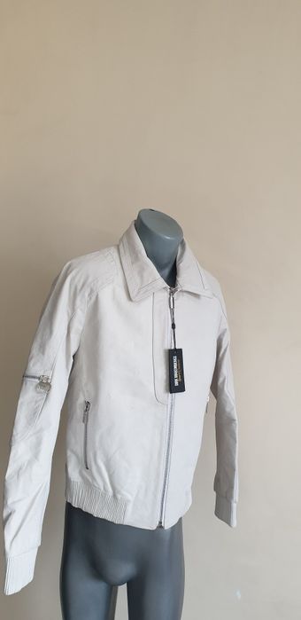 Dirk Bikkembergs Buffalo Leather Jacket Slim Fit  М НОВО! ОРИГИНАЛ !