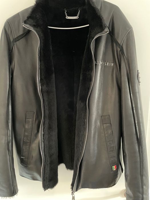 geacă de piele philipp plein