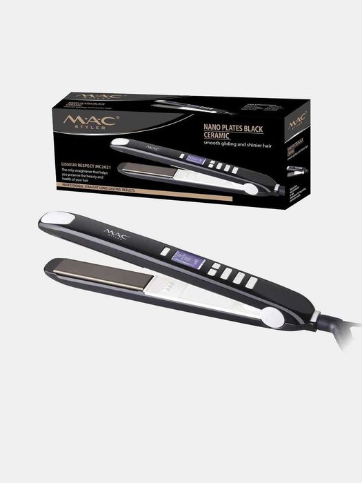 Выпрямитель для волос Professional soch tekislovchi dazmol MAC MC-2021
